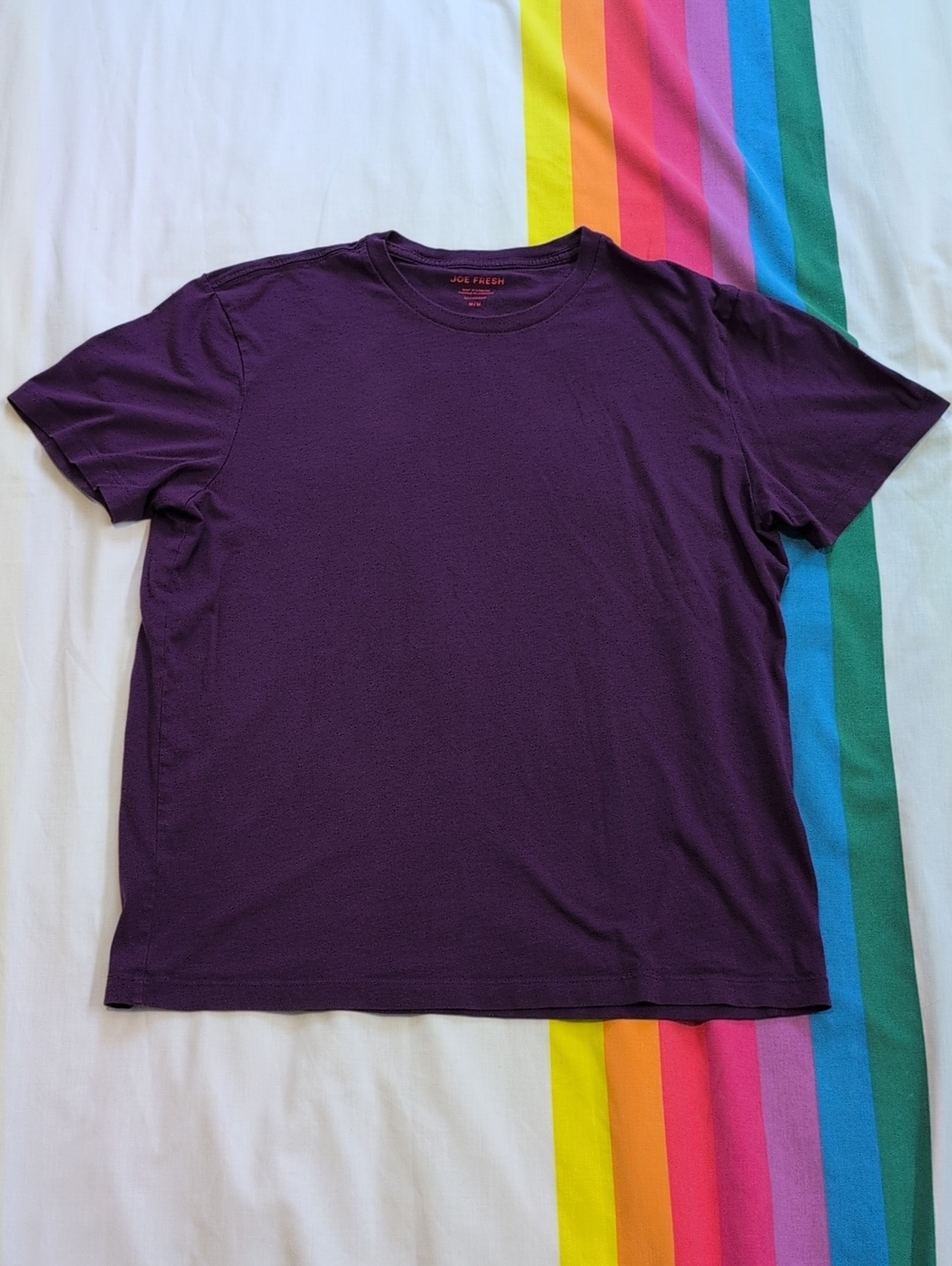 Joe Fresh Men’s Crew Neck T‑Shirt in Dark Purple